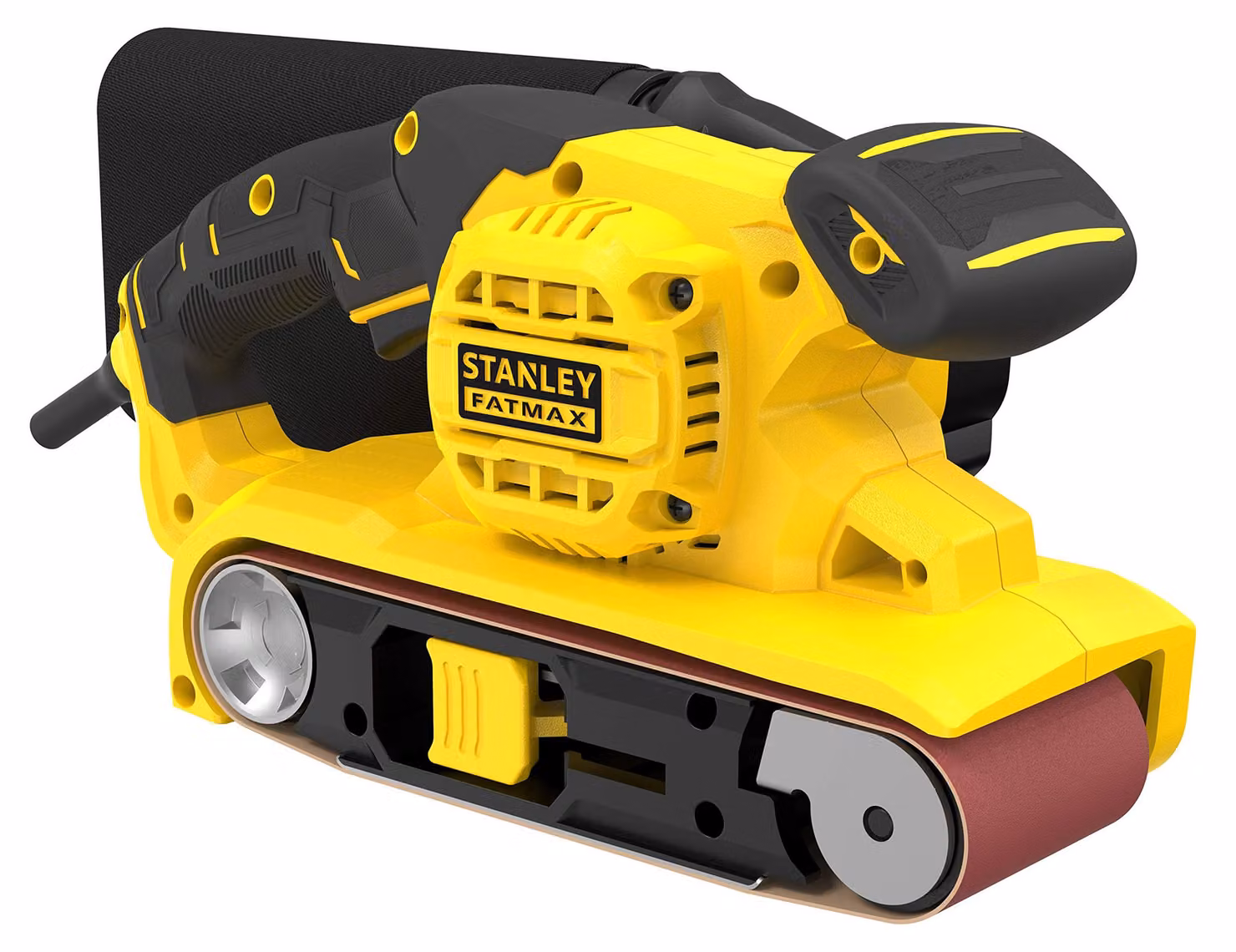 Stanley FMEW204K portable sander Belt sander 380 RPM Black, Yellow