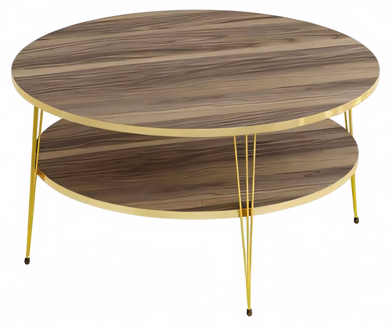 Moderner brauner Couchtisch aus Holz