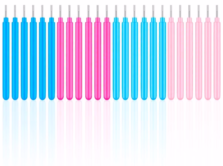 Set di 24 strumenti per la tecnica del paper quilling, completo di aghi