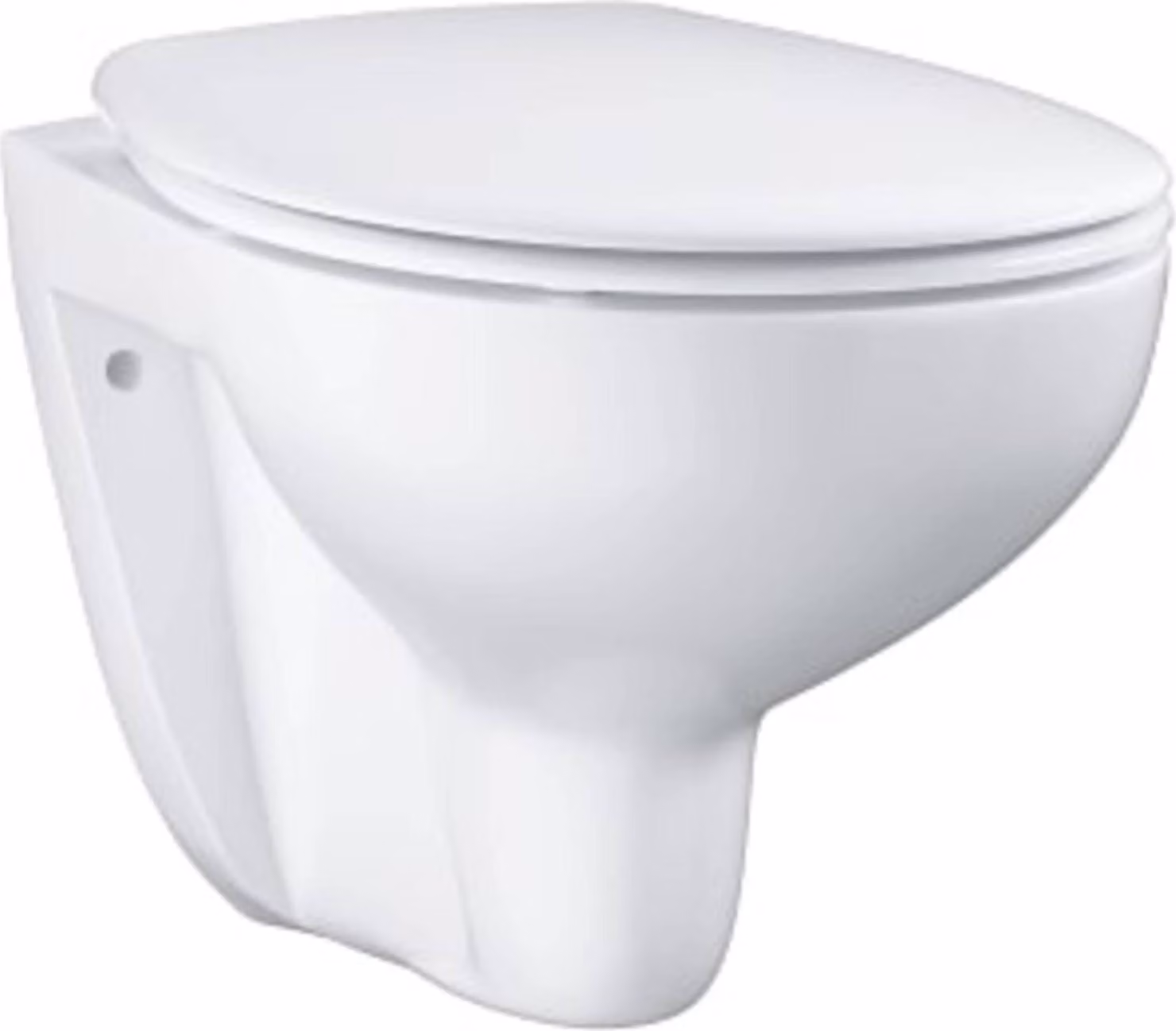 GROHE Bau Keramik WC Set Wand-Tiefspül WC-Sitz mit Absenkautomatik spülrandlos