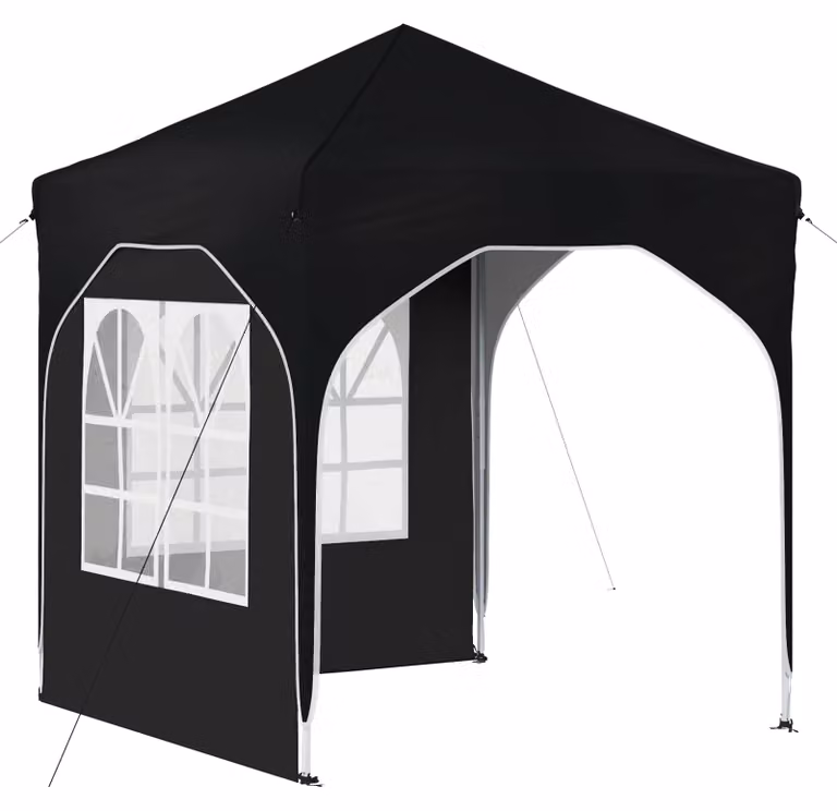 Tenda per feste a pop-up 192 x 192 x 245 cm Antracite