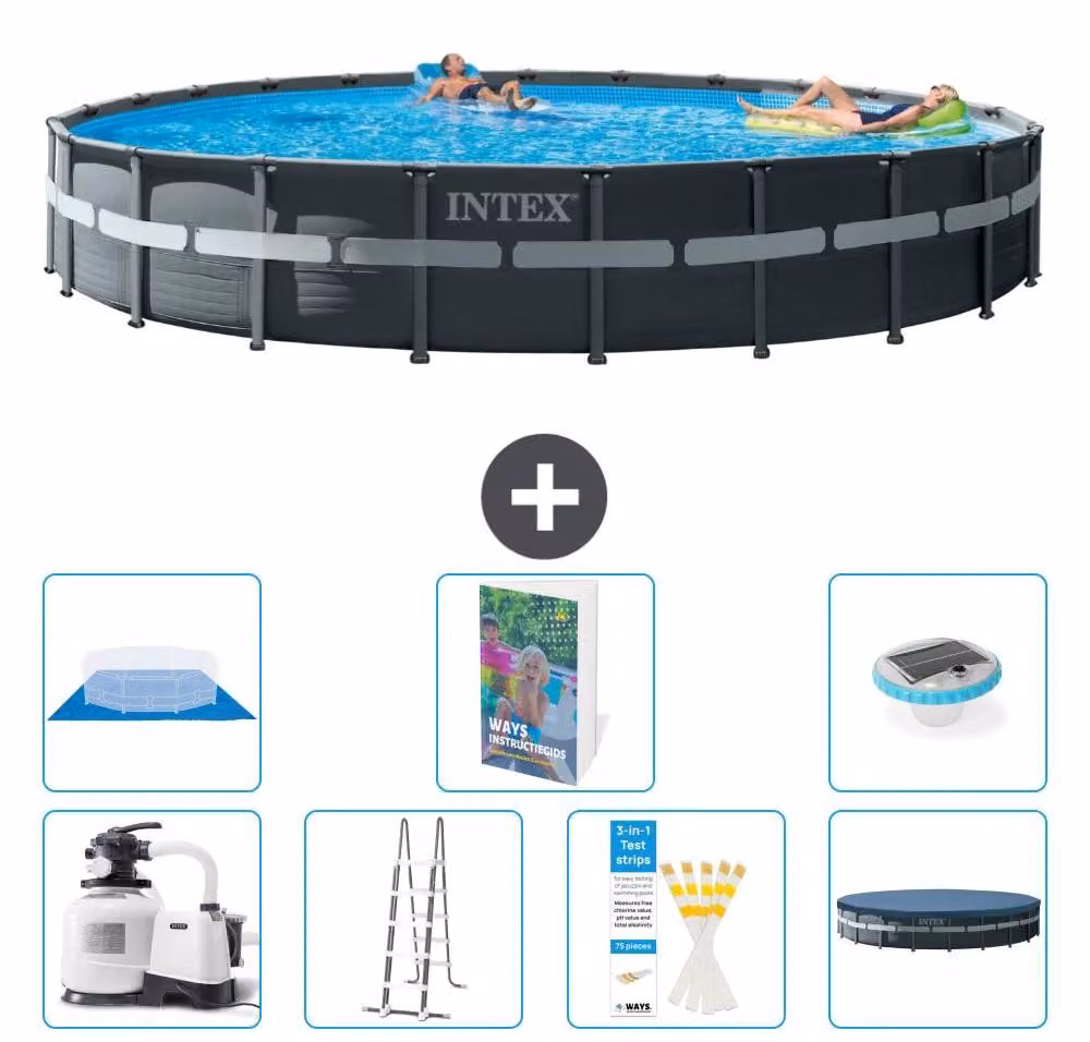 Ultra XTR Pool Rund - 732x132 cm - Set da 6 pezzi, modello S596