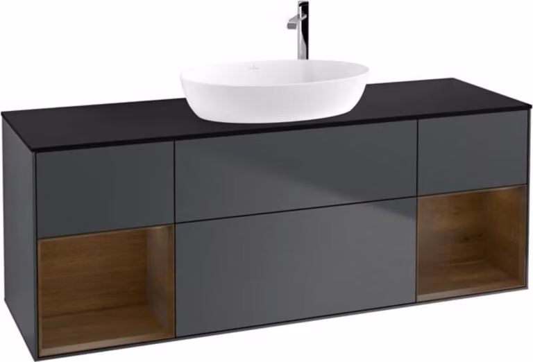 V&B mobile da parete Finion 160cm, Pl b m, Reg wal ven, md bl. m Lac