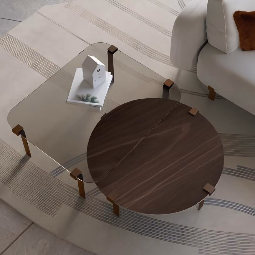 Couchtische Kaffeetisch Designer Tisch Wohnzimmertisch Bizzotto Set 2er
