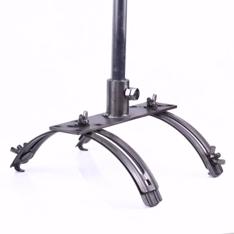Haus-Held Base tegola colmo inox V4A, asta 16 mm