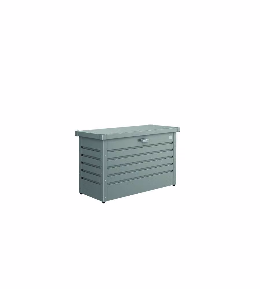 Baule da esterno 100 grigio quarzo metallizzato