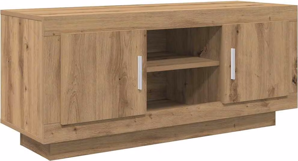 Mobile TV Rovere artigianale 102 x 35 x 45 cm Legno multistrato