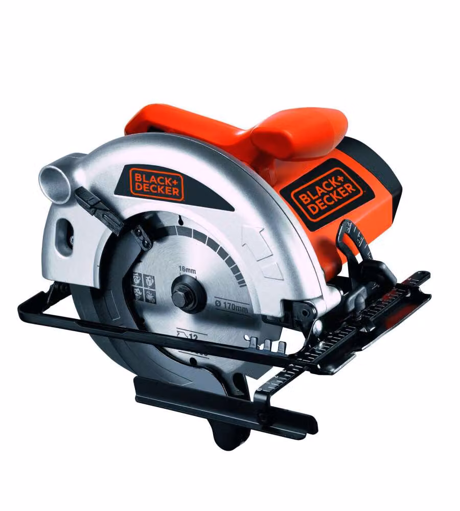Black+Decker Sega Circolare 1250W Arancione/Nero 190mm 5300 giri/min