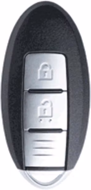 Chiave radiocomandata Silca NSN14P04 per Nissan, colore nero