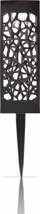 Lampada a LED solare a innesto per esterni, resistente alle intemperie IP44, luce da giardino da 28,5 cm con picchetto a terra, illuminazione per patio