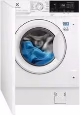 Lavasciuga da incasso Electrolux Serie 700 EW7W84BDBI, Caricamento frontale, 8 kg, 1600 rpm, Classe B, Bianco, L60 x P54 x H82 cm