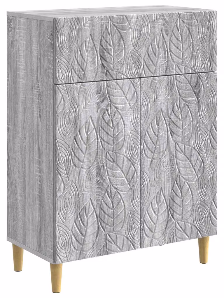 Credenza Sonoma grigio 66 x 34,5 x 90 cm Legno ingegnerizzato