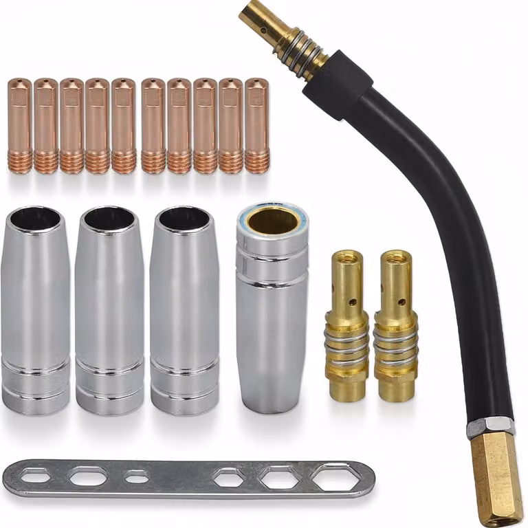 JL cuisine - Kit di ricambi per MIG-Lastoorts - Set da 18 pezzi