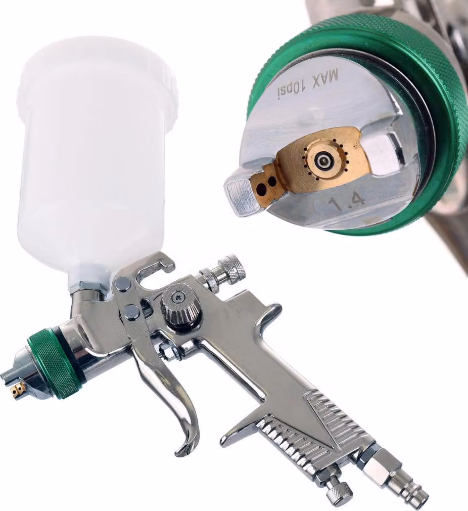 Ugello della pistola a spruzzo 1,4 mm HVLP II Verniciatura AUARITA 85-140 l/min