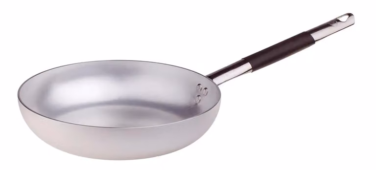 Padella Svasata Alta per saltare in alluminio 3mm con manico “cool”, diam. 40cm