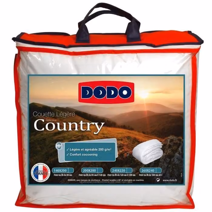 Patura Dodo Country, 140x200cm, bianco