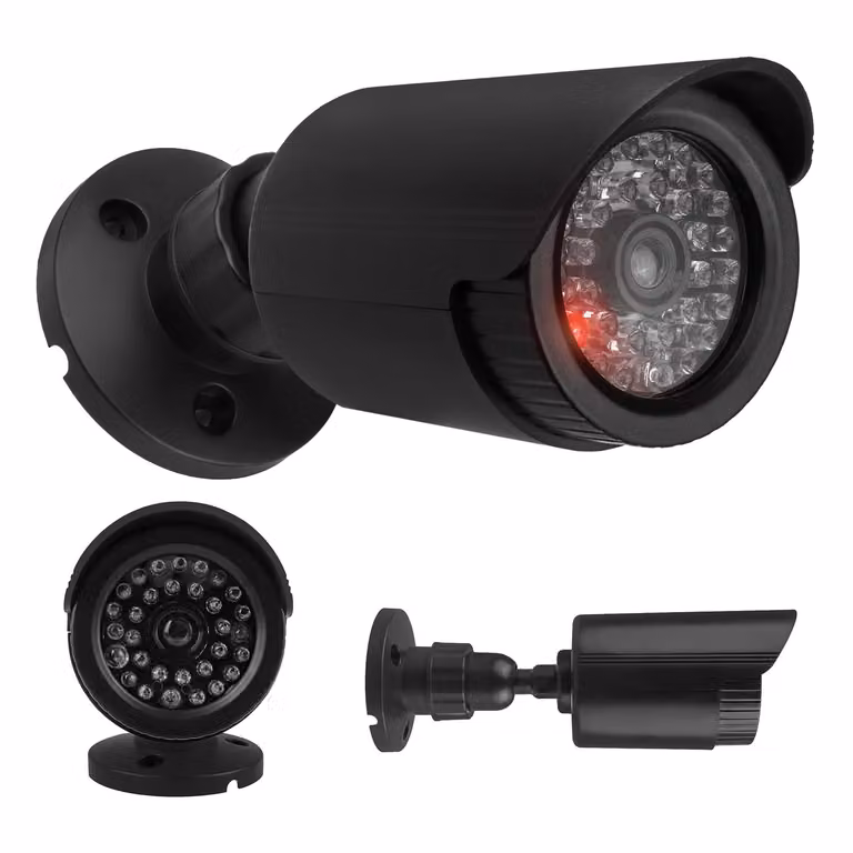 Falso tubo ottico LED IR neri Alimentazione 2xAA (non incluse nella confezione) ABS IR1800 B