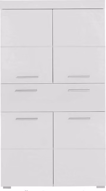 Mobili da bagno - Comparto aperto alto - Finestra alta - 37 x 132 x 31 cm