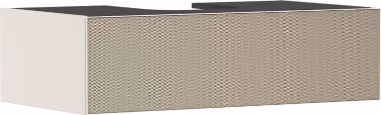 hansgrohe Xevolos E meuble sous lavabo, 1 tiroir, 1 découpe au centre, 980x550x275mm, pour console avec vasque à poser, 54314390, 54314390