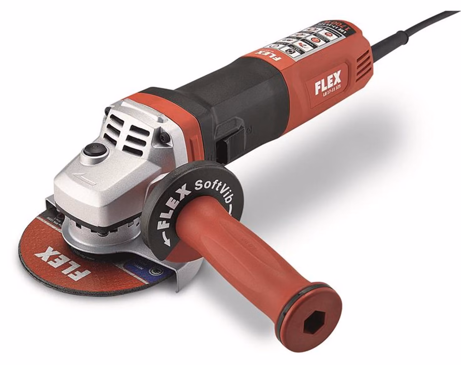 Flex Winkelschleifer LB 17-11 125 (1700 W, Sanftanlauf, üerlastschutz) 447625