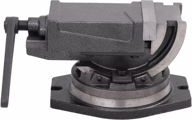 Morsa inclinabile a 2 assi da 100 mm CFW8814140 in ghisa grigia – 1
