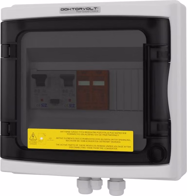 AC 1F C16 25A 300mA T1 T2 Distributore fotovoltaico Solare VCX Doktorvolt 4500