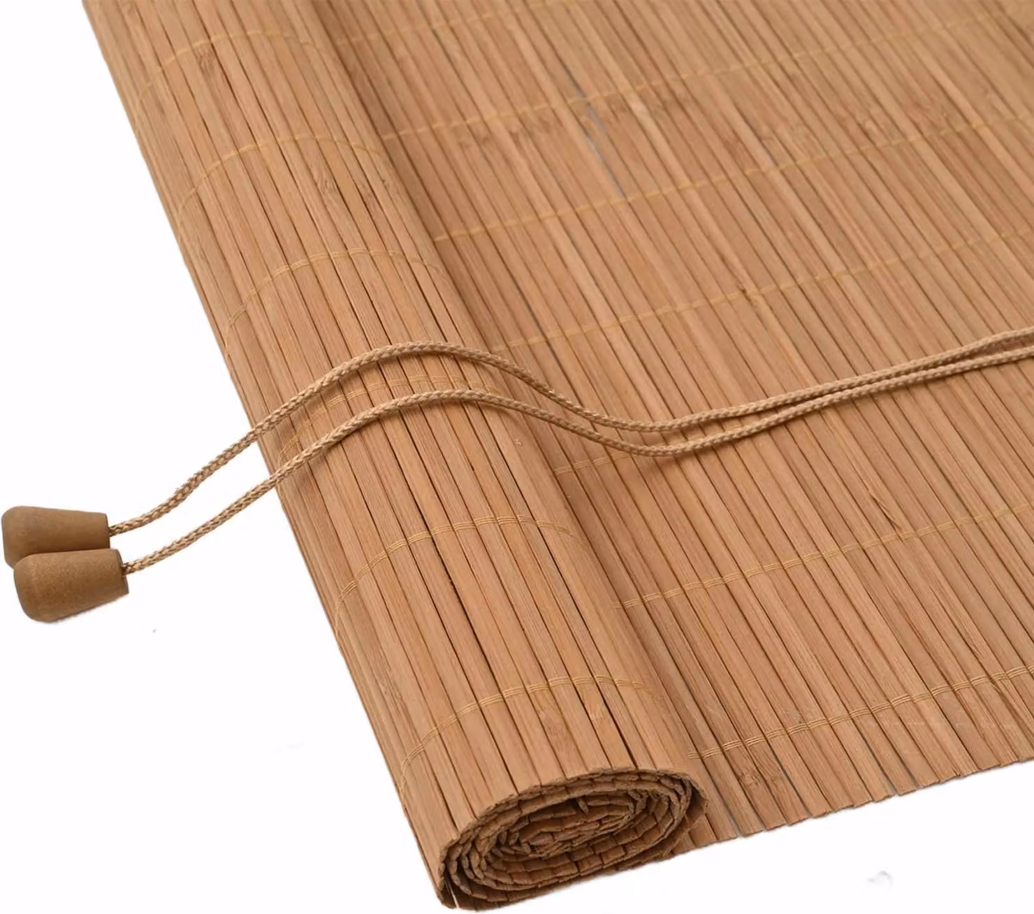 Tenda a rullo Marrone 80 x 220 cm Bambù