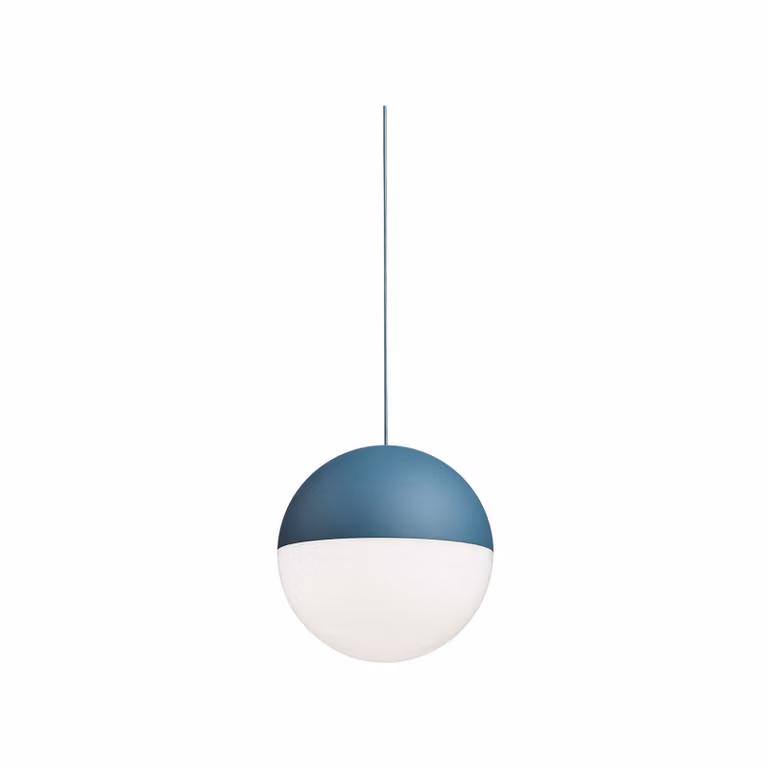 Flos - String Light Sphere - Lampada a sospensione - Blu