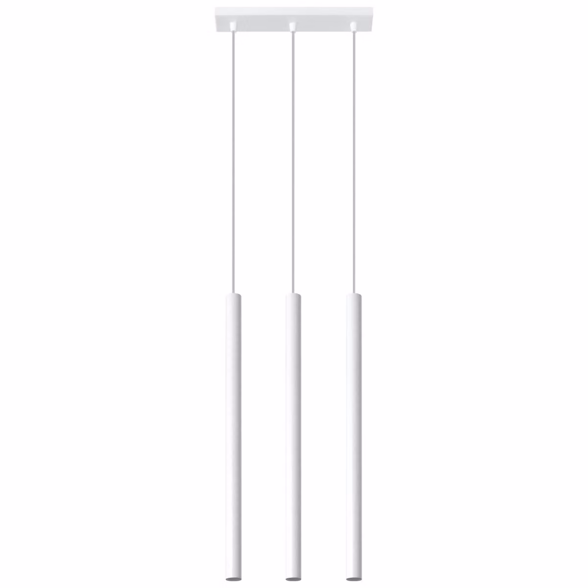 Elegante lampada a sospensione MOSSA 3 G9 Bianca Lumilo