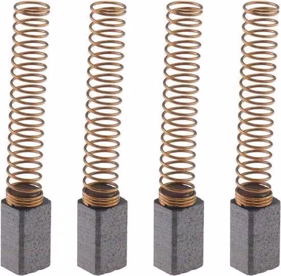 Spazzole a carbone per utensili multifunzione D-Remel - Set di 2 - 4,9 mm x 5,5 mm x 9,5 mm - Ricambi per motori elettrici