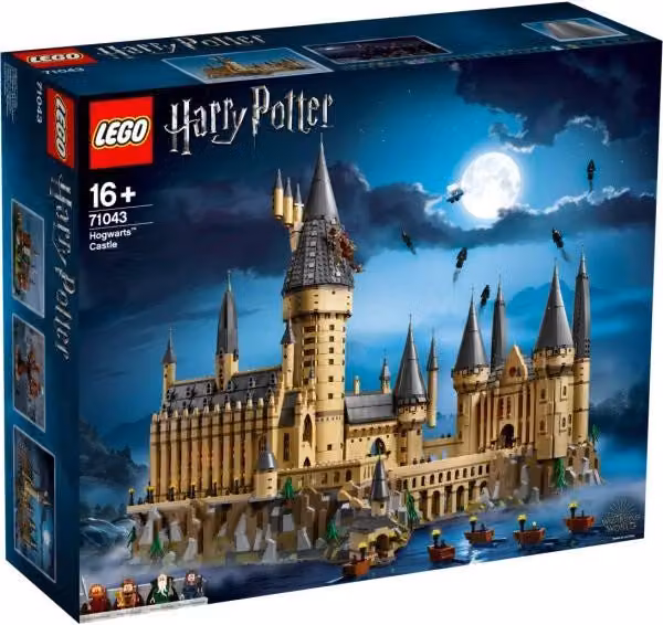 LEGO Harry Potter 71043 Castello di Hogwarts Set di costruzioni multicolore con minifigure per ragazzi e adulti