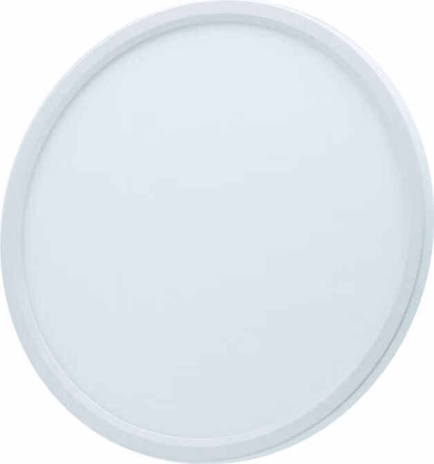 Lampada a soffitto rotonda bianca moderna, diametro 29 cm, ideale per soggiorno o corridoio, con sensore di movimento e sensore di luminosità, colore neutro, tecnologia LED 24W, modello DENVER RADAR