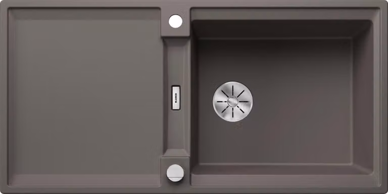 BLANCO ADIRA XL 6 S-F lavello da incasso SILGRANIT grigio vulcanico da 60 cm con comando a distanza dello scarico, con accessori
