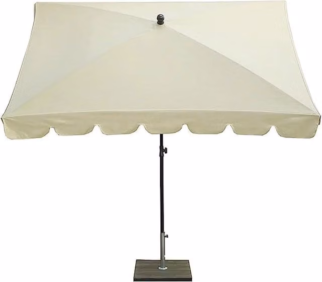 Ombrellone palo centrale Allegro Made in Italy - 150 x 240 cm - Ecru