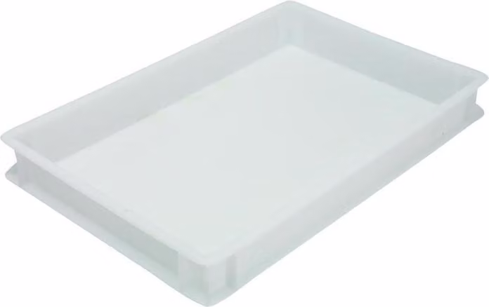 Contenitore impilabile per impasto per pizza, scatola piatta da 7,5 cm, scatola per impasto, contenitore per conservazione