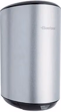 Asciugamano elettrico Dianhydro modello Scirocco in acciaio inossidabile color argento L: 280 mm, P: 170 mm, H: 170 mm