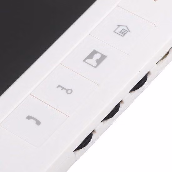 Sistema di videocomunicazione intelligente e monitorabile, dotato di due schermi LCD da 17,8 pollici, funzione di visione notturna e meccanismo automatico di apertura della porta.