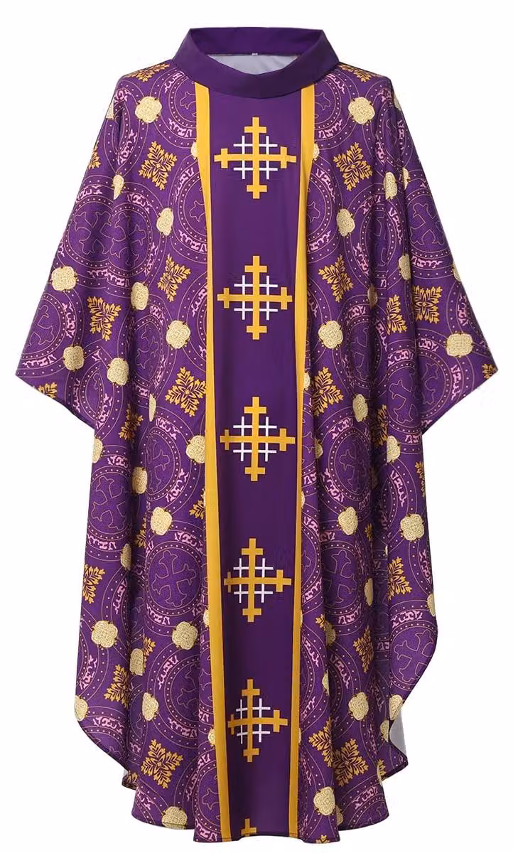 Elzusha - Veste liturgica unisex per sacerdoti e membri del clero