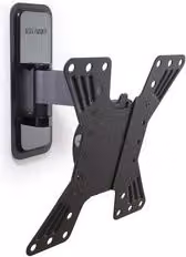Supporto per monitor e TV da parete ERARD Exo 200TW1 Black con standard VESA 200 x 200 mm e portata fino a 15 kg