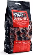 Bricchetti di carbone Weber per accensione, 8 kg