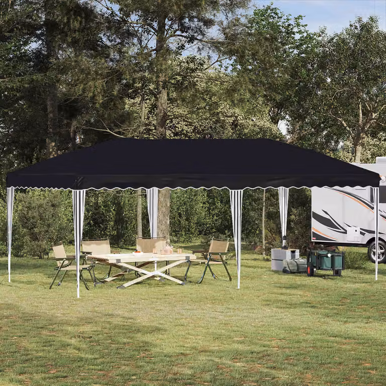 vidaXL Tenda per feste a pop-up Antracite L: 575 cm, P: 290 cm, H: 245 cm