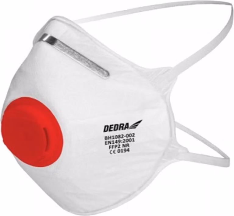 Maschera antipolvere con 1 valvola FFP2, 2 pz.