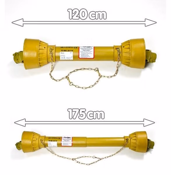Albero cardanico / Articolato 120-175 cm 6Z 1 3/8"