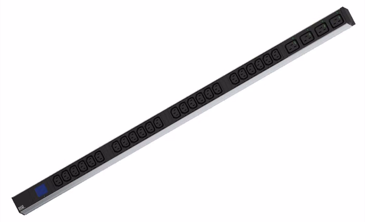 BACHMANN BN0500 PDU presa multipla 24 x C13 4 x C19 Blocco CEE 16A