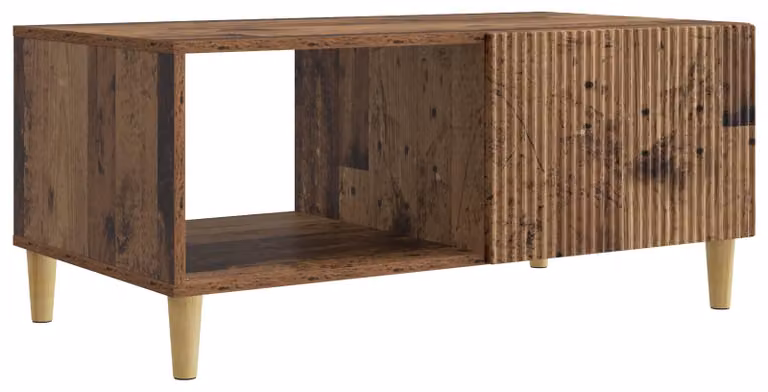 Tavolino da salotto Legno antico 90 x 50 x 40 cm