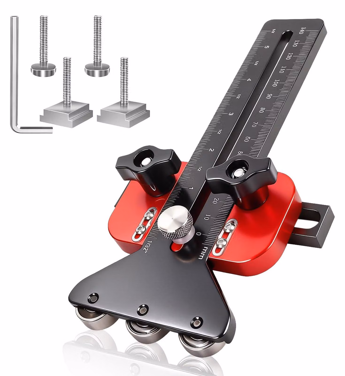 Solidchoice - Accessorio per sega circolare da banco - Realizzato in lega di alluminio, per tagli di precisione
