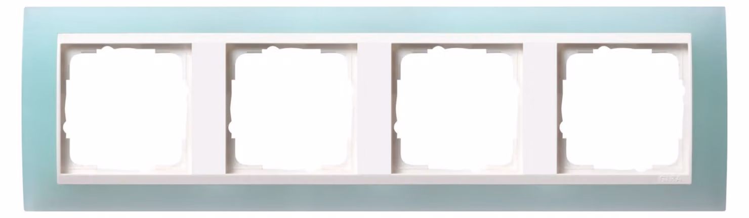 Gira cover frame 4f.opaque mint per rws Event 0214395