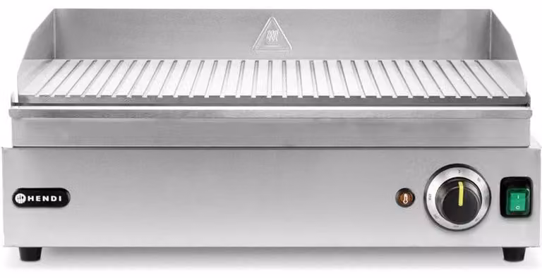 Contact grill – Griglia elettrica – Grill per panini – Tostapane – Piastra rigata di grandi dimensioni – Potenza: 2400W