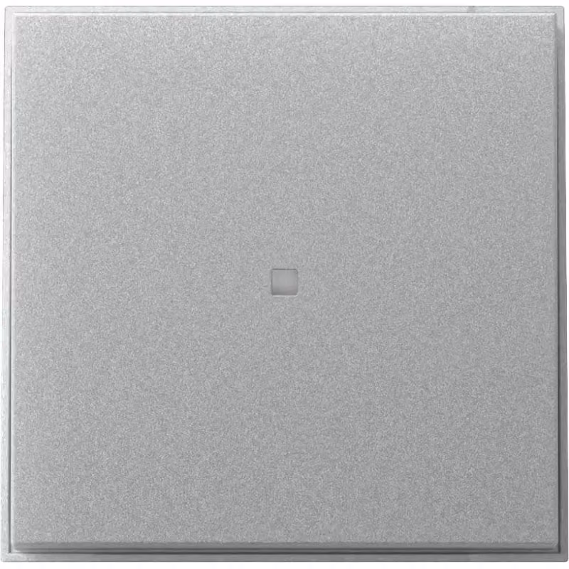 Gira Pulsante a bilanciere diritto Gira TX_44 F in alluminio 349065