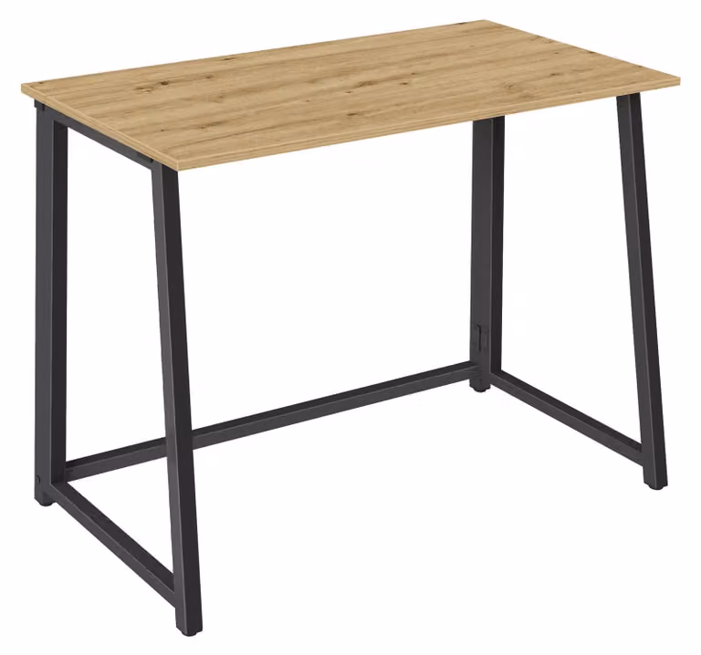 Scrivania - Leobert - Rovere Artigianale/Gambe Nere